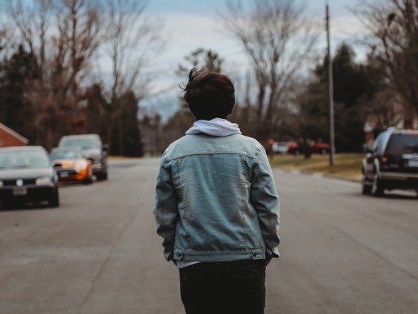 Boy on a street